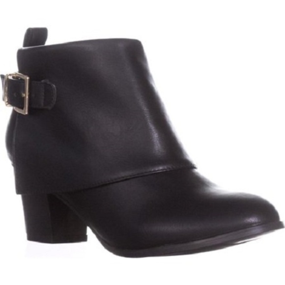 Thalia Sodi Tallie Booties 5 M Black NWT Boots new - Picture 8 of 8